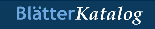 BlätterKatalog